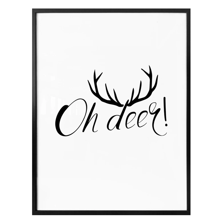 Poster Oh deer 