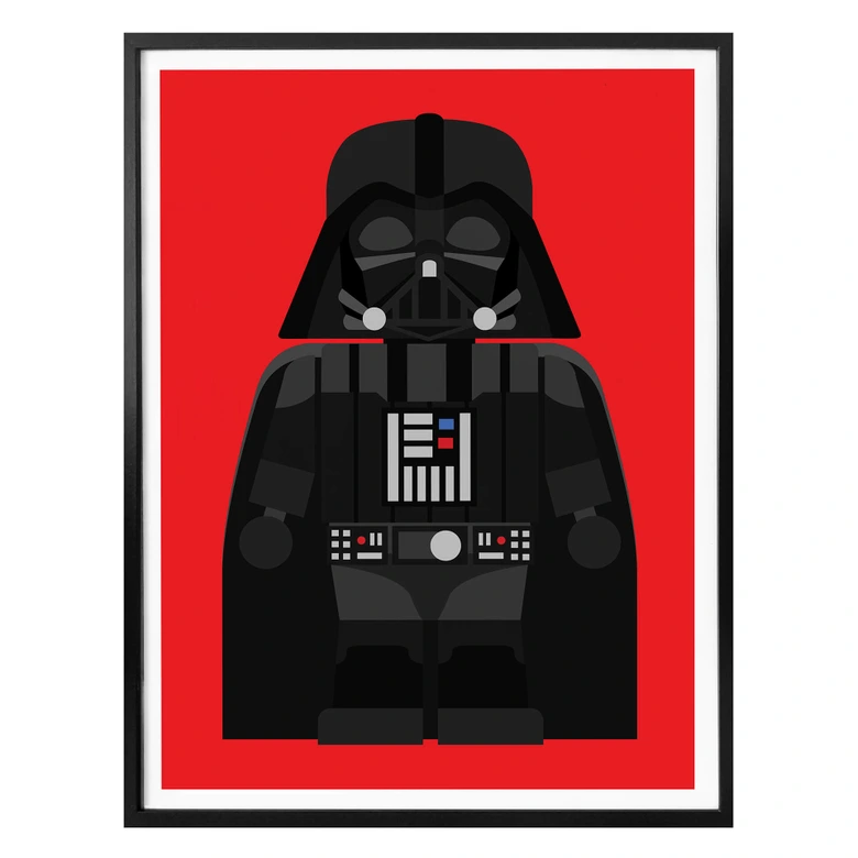 Plakat Gomes - zabawka Darth Vader 