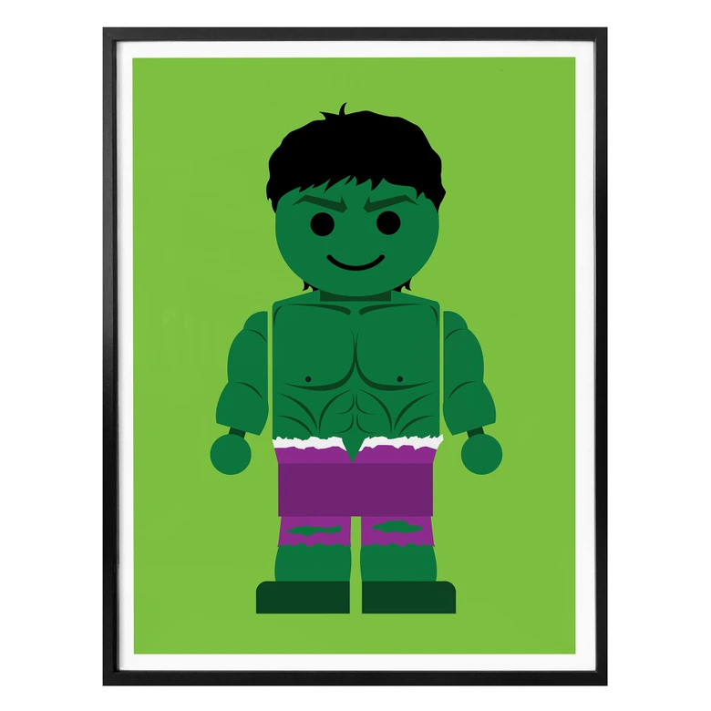Poster Gomes - The Hulk Spielzeug 