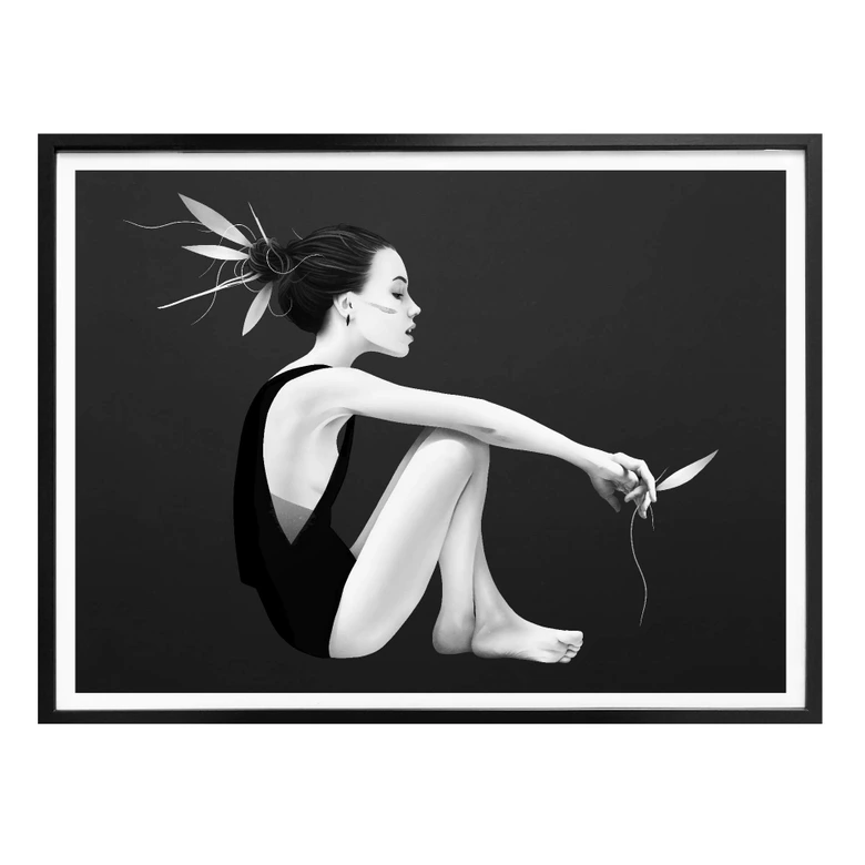 Poster Ireland - Skyling - Zeit für sich 