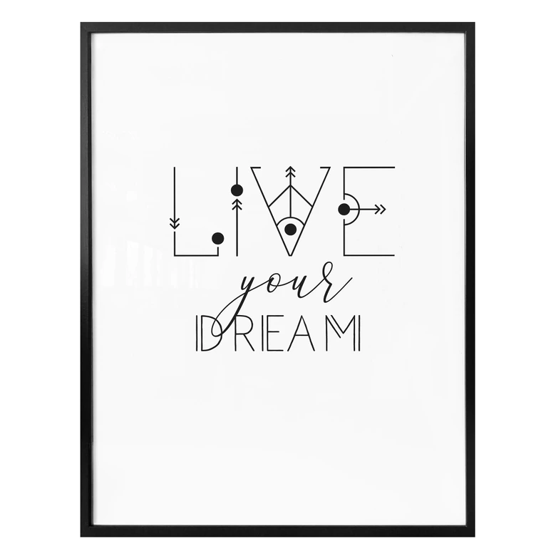 Poster Live your Dream 