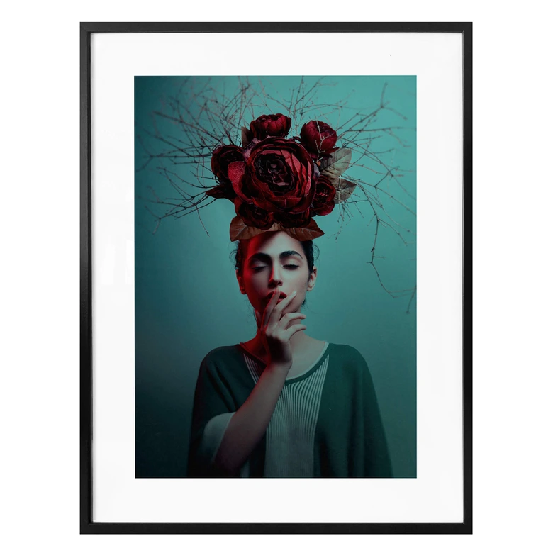Poster Amin - Flowers in her hair 
