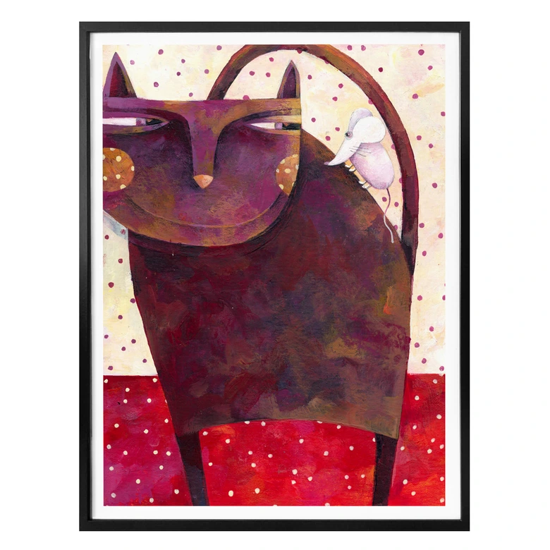 Poster Blanz - Katz und Maus 
