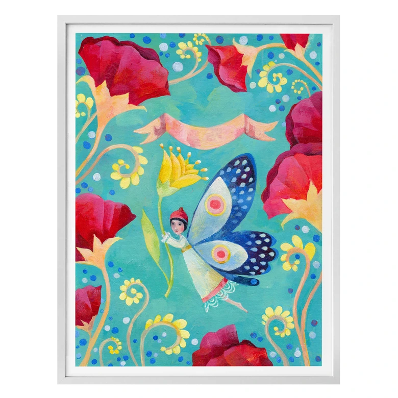 Poster Blanz - Schmetterling 