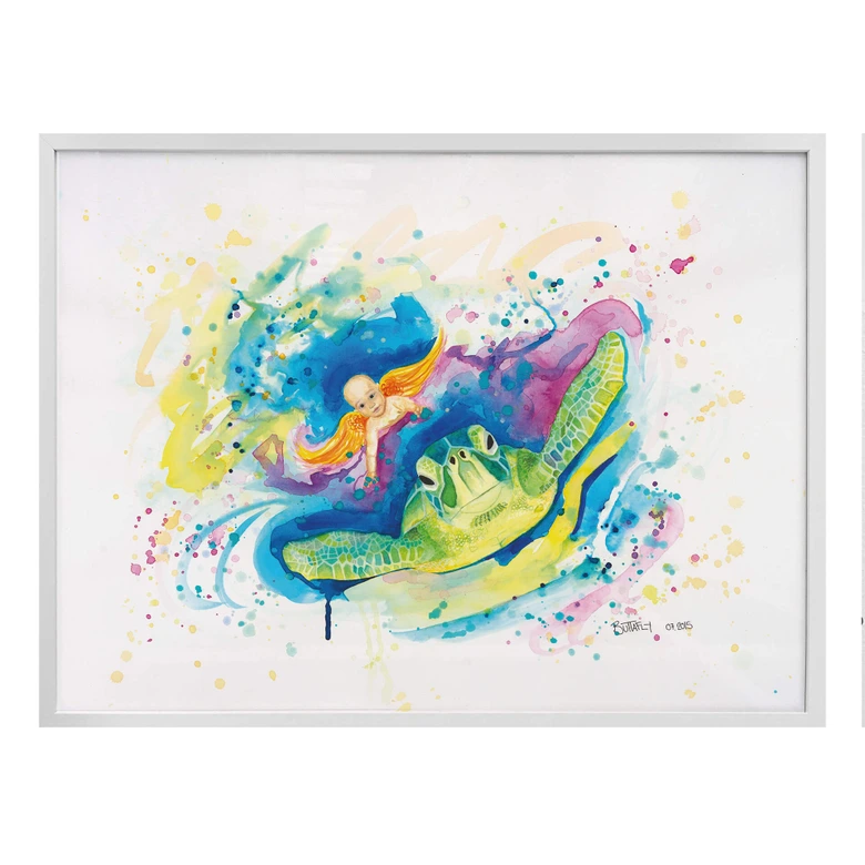 Poster Buttafly – Endangered turtle 