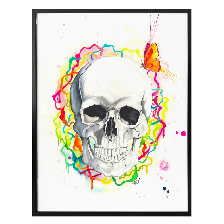 Poster Buttafly - Skull 