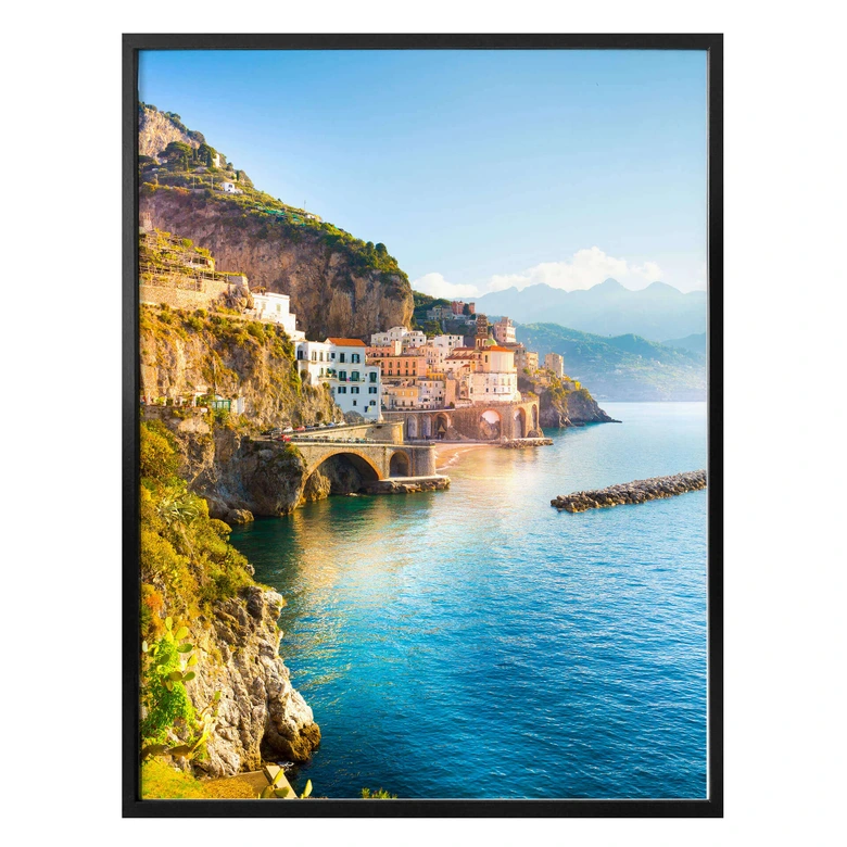 Poster Campania in Italy 