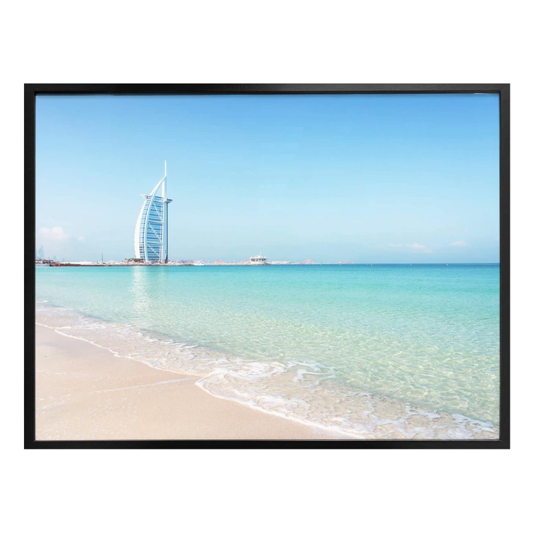 Plakat Colombo - Na plaży w Dubaju 