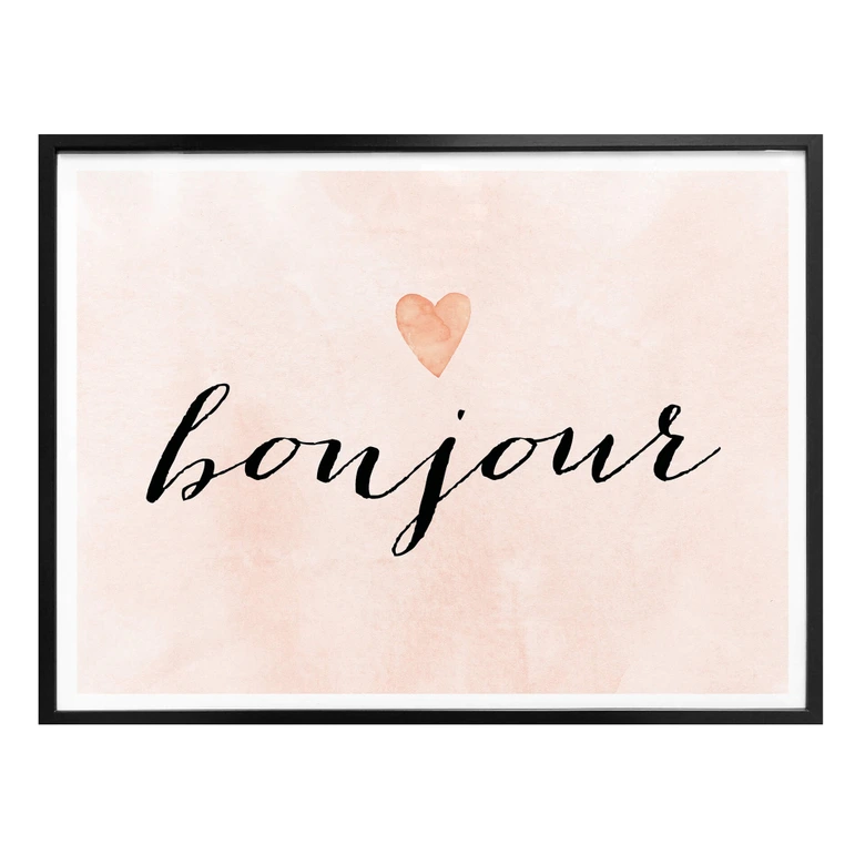 Poster Confetti & Cream - Bonjour 
