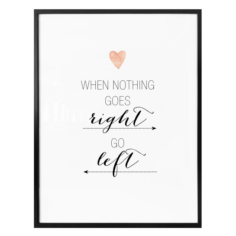 Poster Confetti & Cream - When nothing goes right 