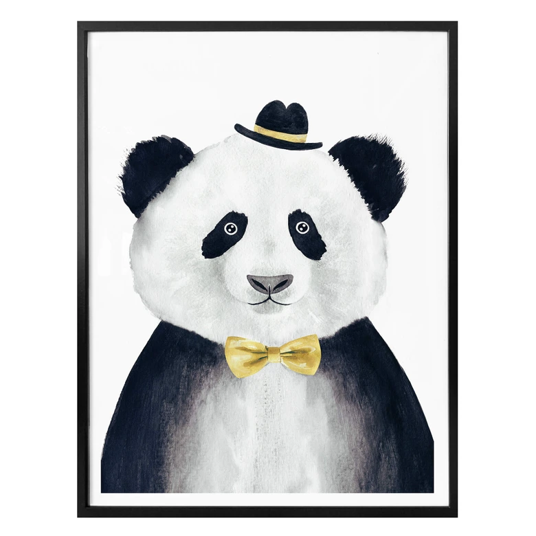 Poster Cuddly Gentleman 