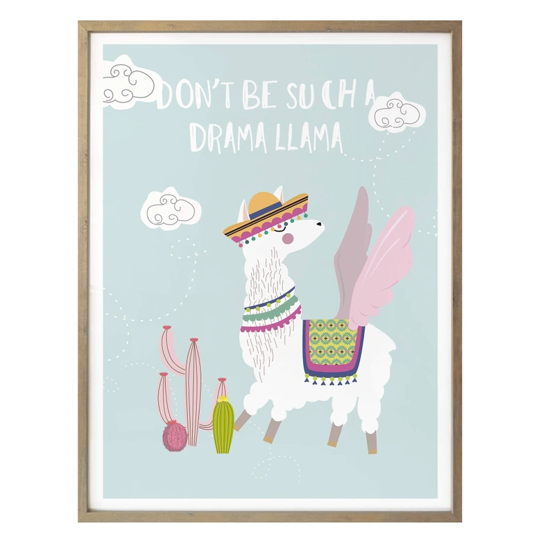 Poster Don´t-be-such-a-Dramallama 