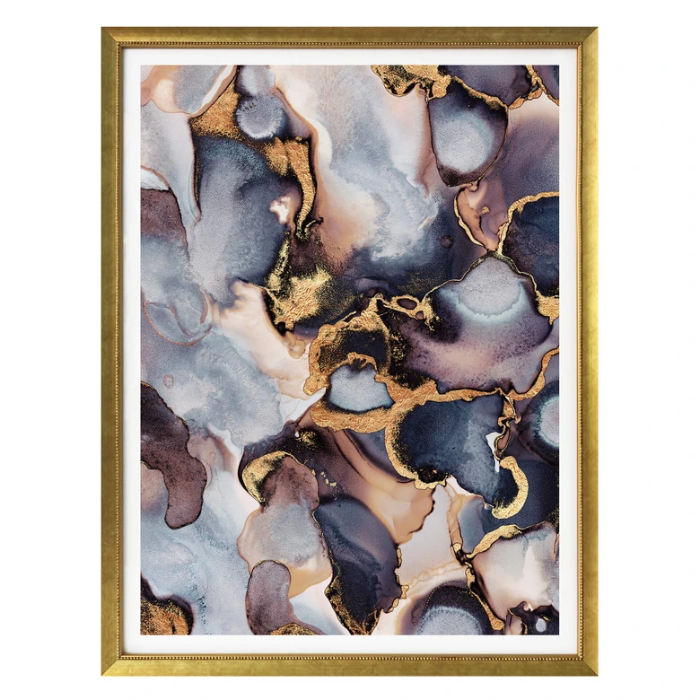 Frederiksson Plakat - Pink and Gold Shades 