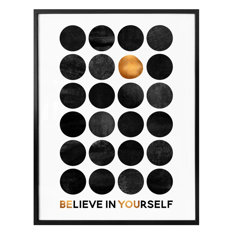 Plakat - Frederiksson - Believe in Yourself 