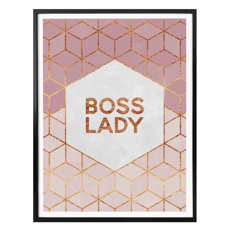Poster Fredriksson - Boss Lady 