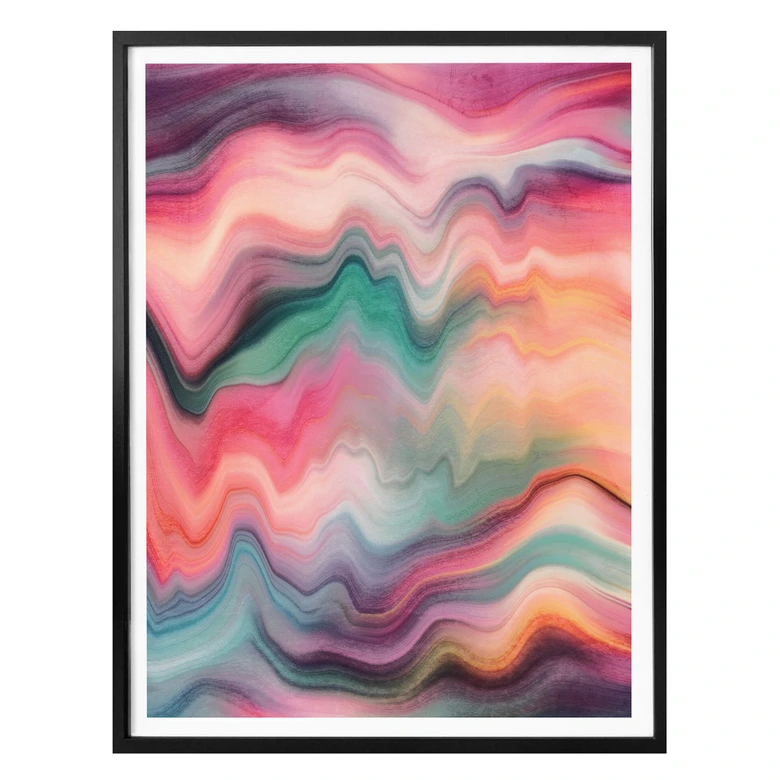 Poster Fredriksson – Regenbogen Marmor 