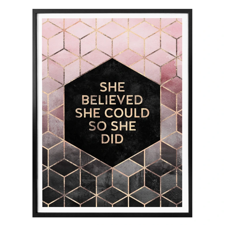 Poster Fredriksson - She Believed 