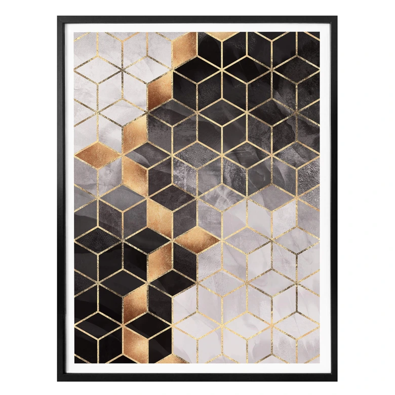 Poster Fredriksson - Smoky Cubes 