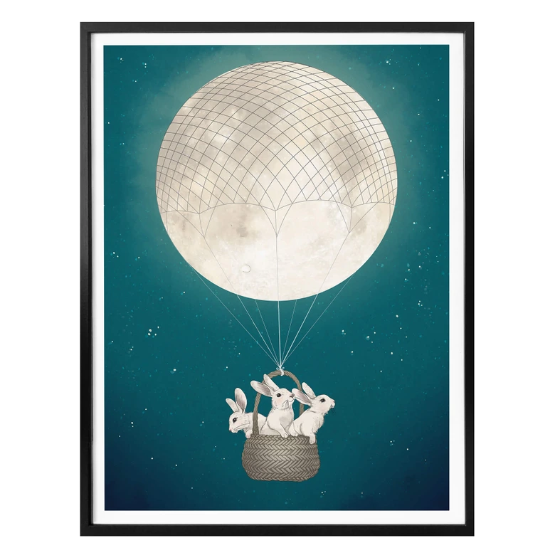 Poster Graves - Moonbunnies 