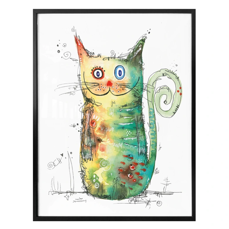 Poster Hagenmeyer – Crazy Cat 