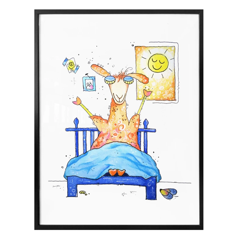 Poster Hagenmeyer - Good Morning Lama 