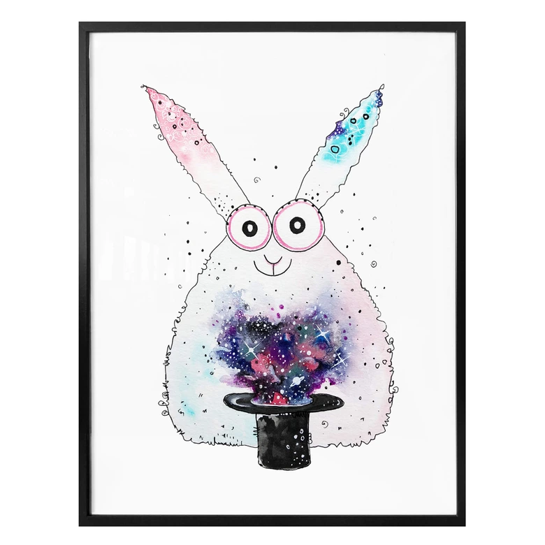 Poster Hagenmeyer - Magisches Kaninchen 