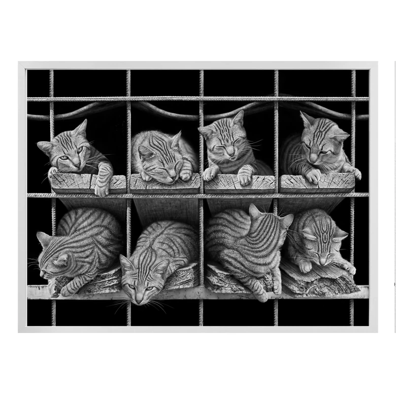 Poster Heine - Die Katze 