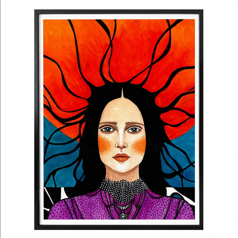 Poster Hülya - Stilles Geschehen 