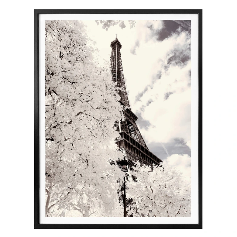 Poster Hugonnard - White Paris 