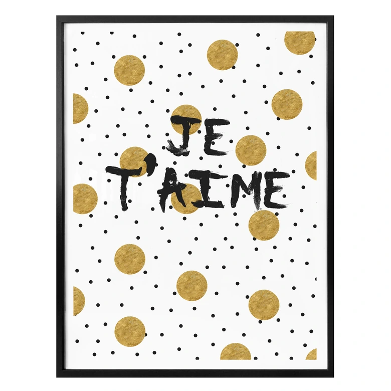 Poster Je t'aime 