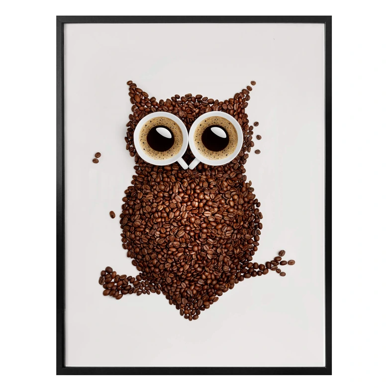 Poster Kaffeeeule 