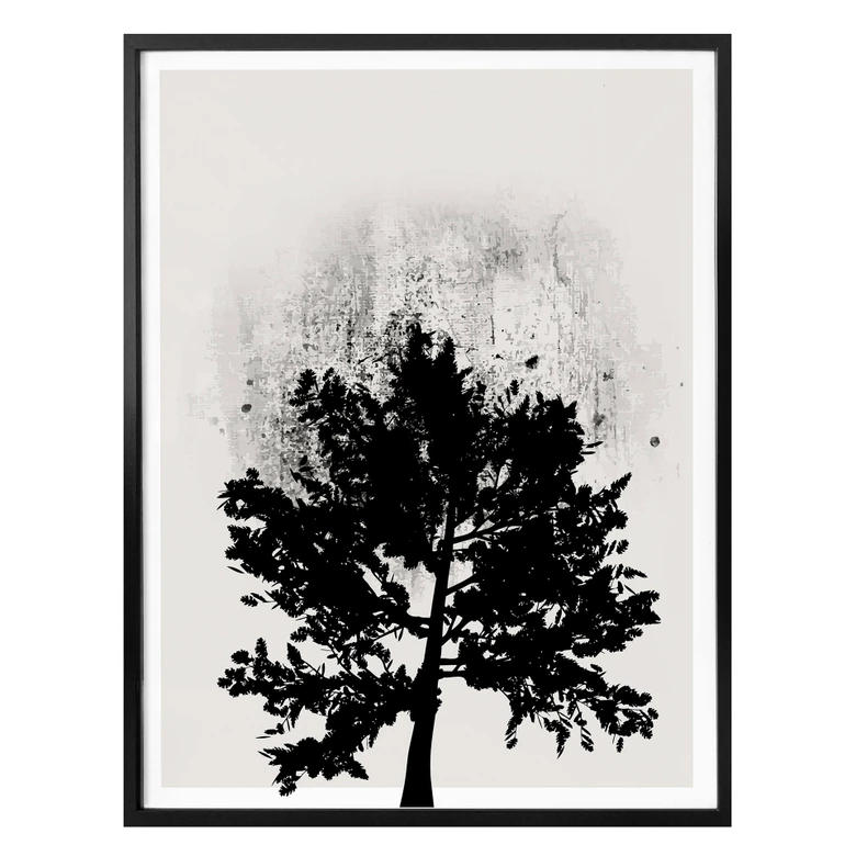 Plakat - Kubistika - Tree Study 02 