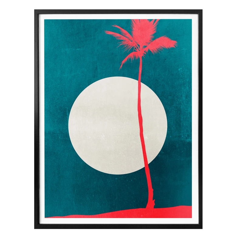 Poster Kubistika - Karibische Träume 