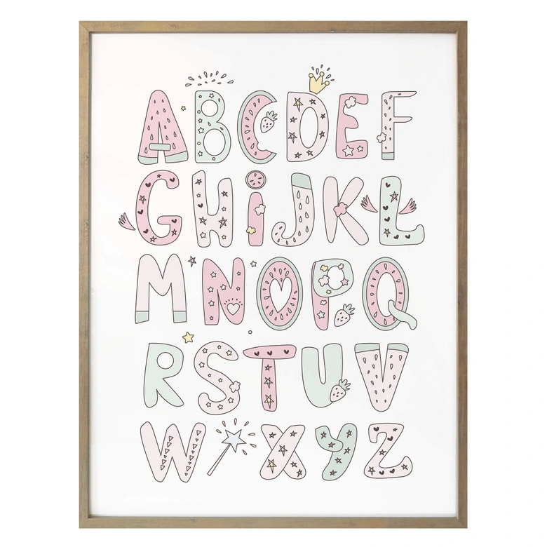 Poster Kvilis - Alphabet 