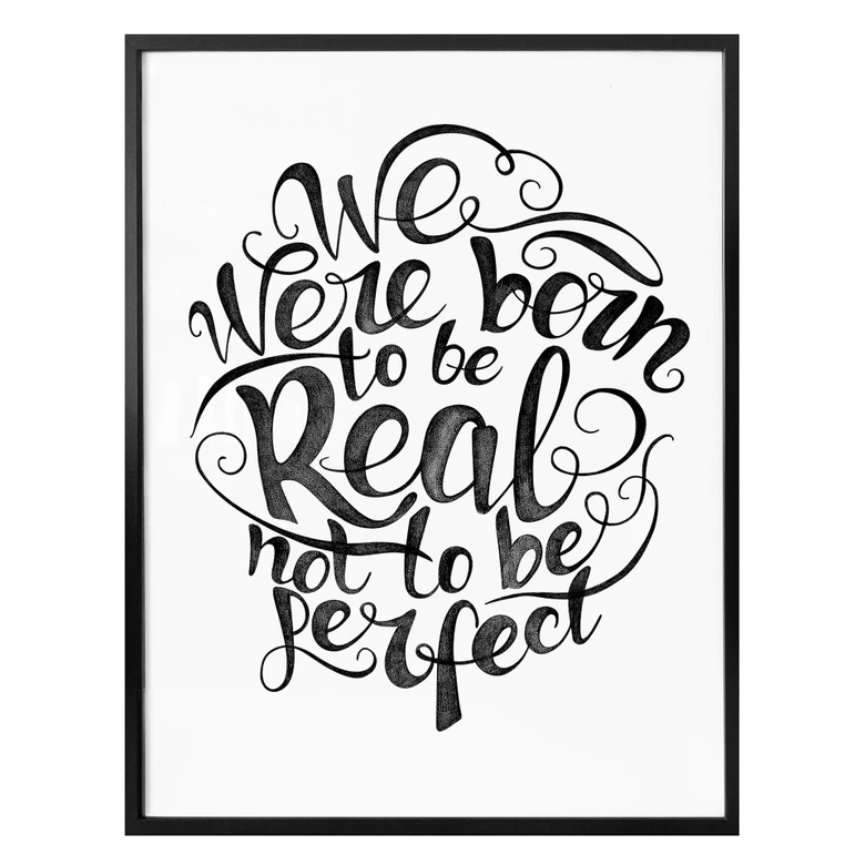 Poster Kvilis - Born to be real 