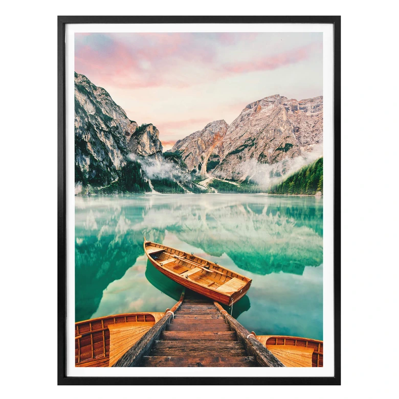 Affiche Lac de Braies 