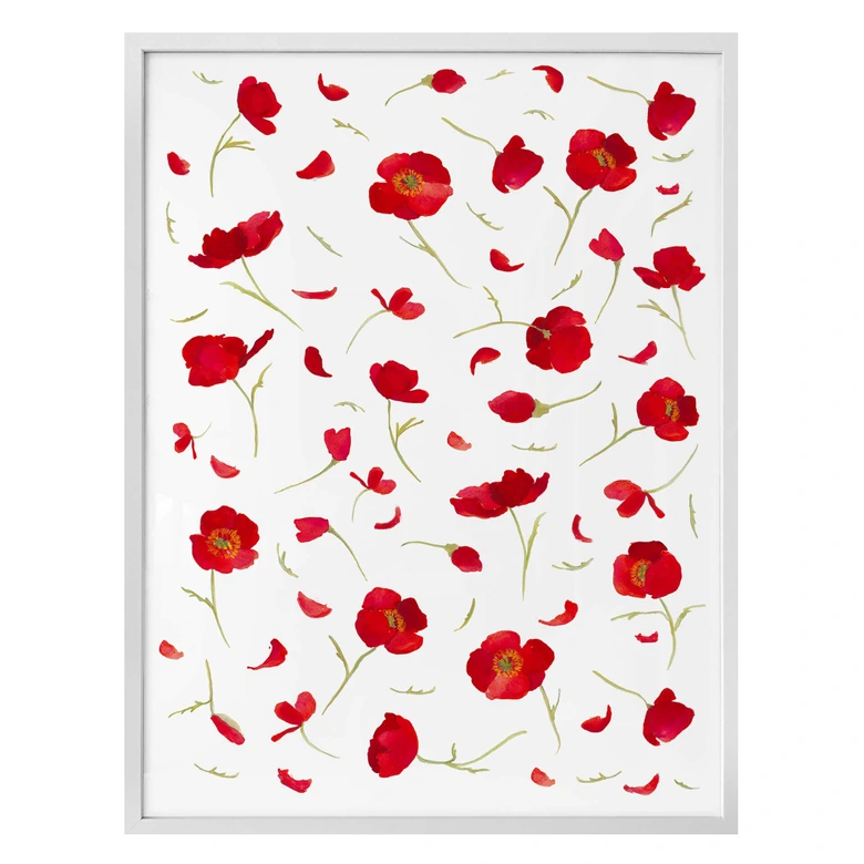 Poster Leffler - Mohnblüten 