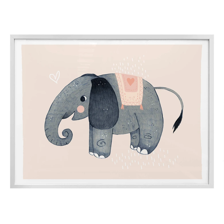 Poster Loske - Olifant 