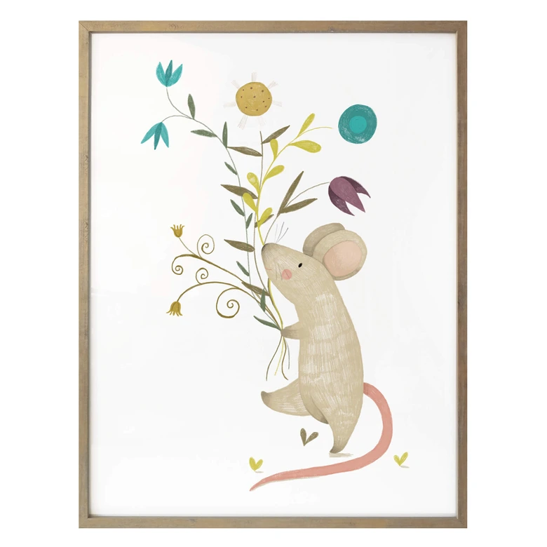 Poster Loske - Kleine Maus 