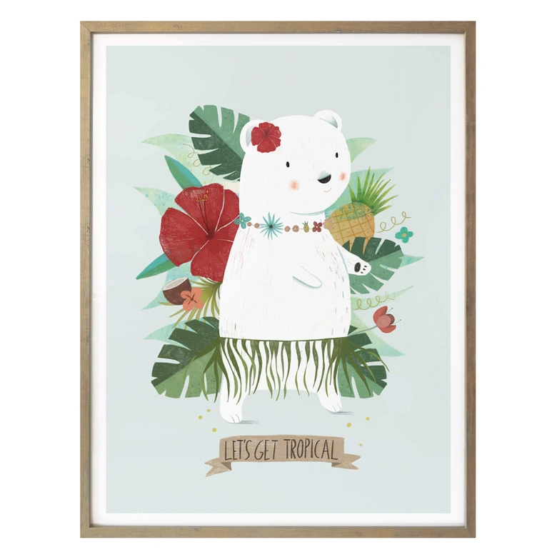 Poster Loske - Let´s get tropical 