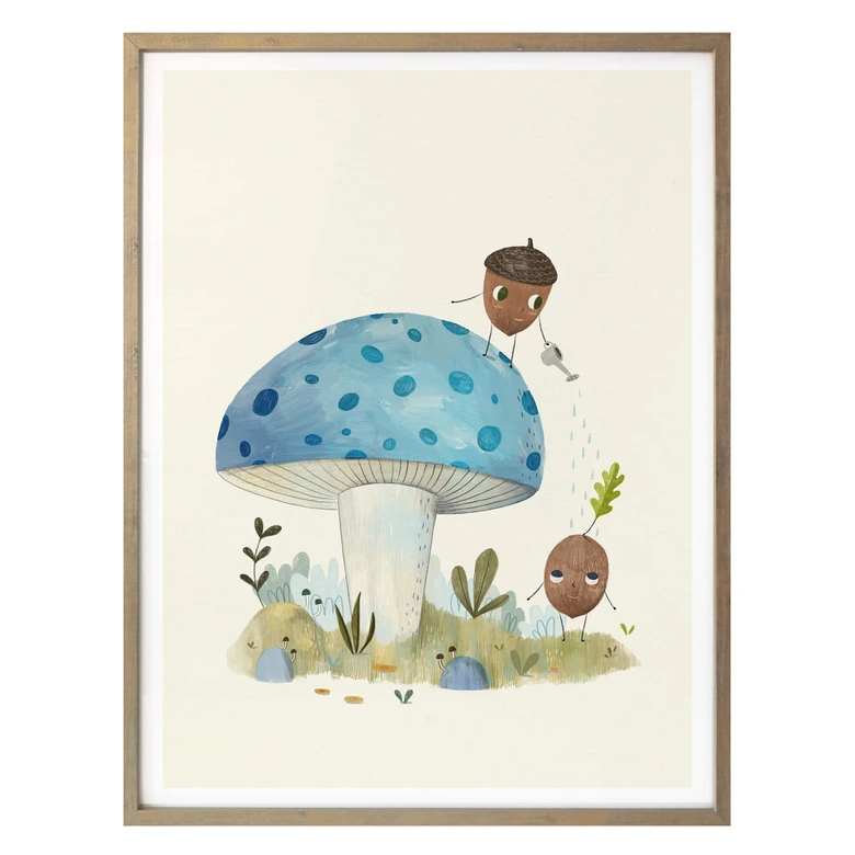 Poster Loske - Barn i naturen  