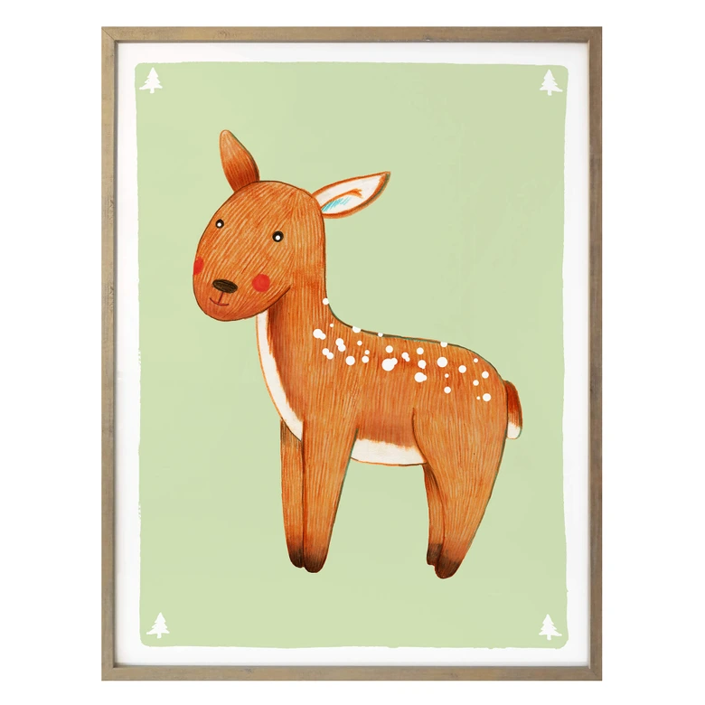 Poster Loske - Hjort 