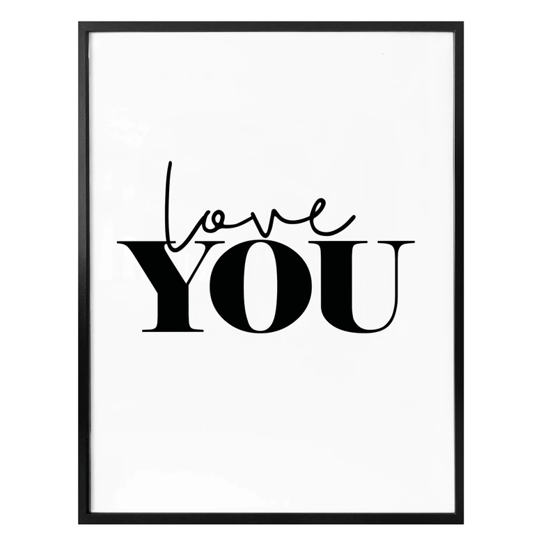 Poster Love You 