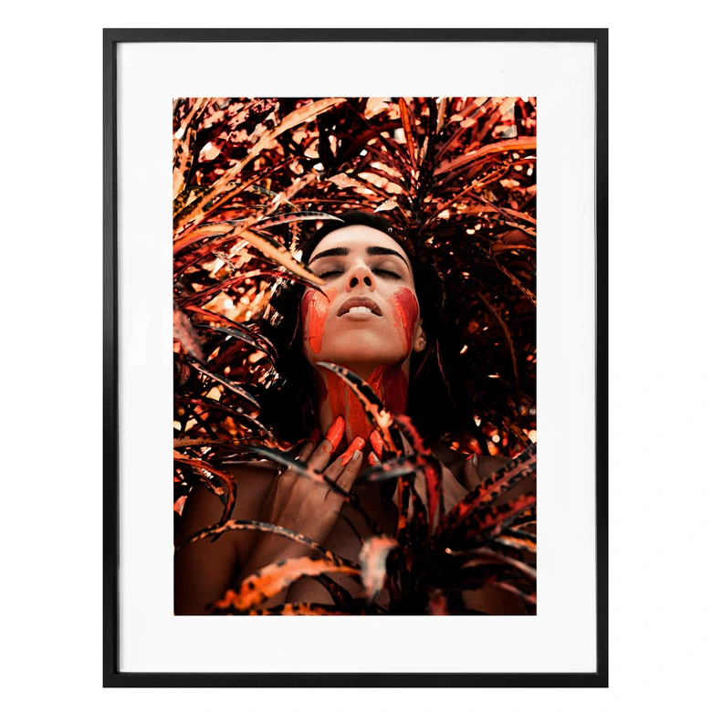 Poster Brand på huden 