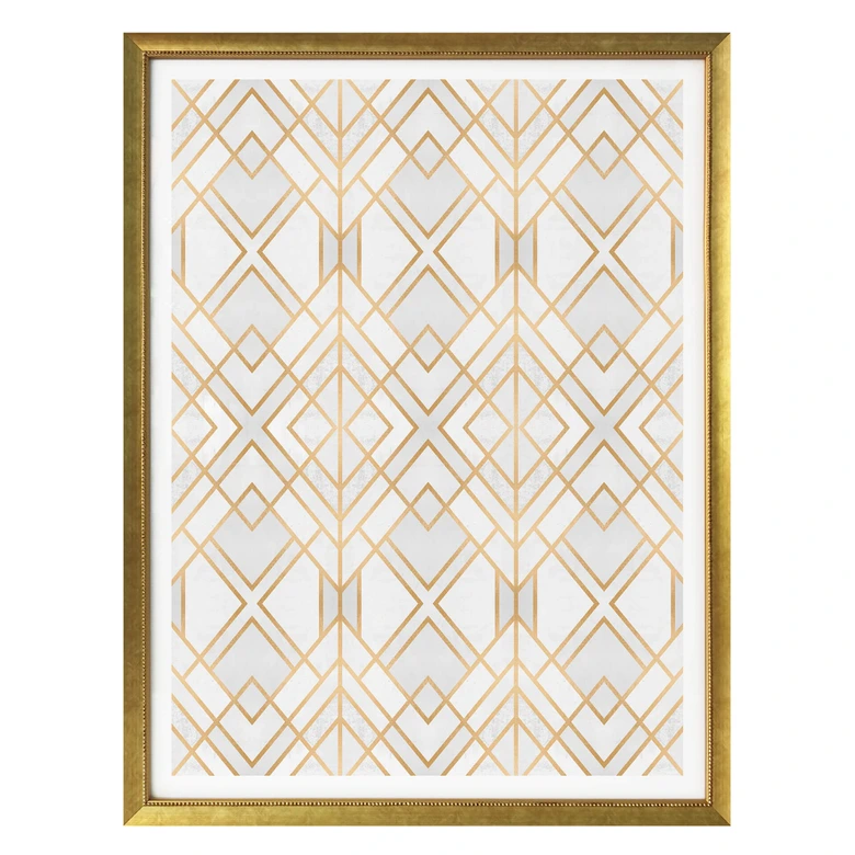 Poster Fredriksson - Golden Geometry 