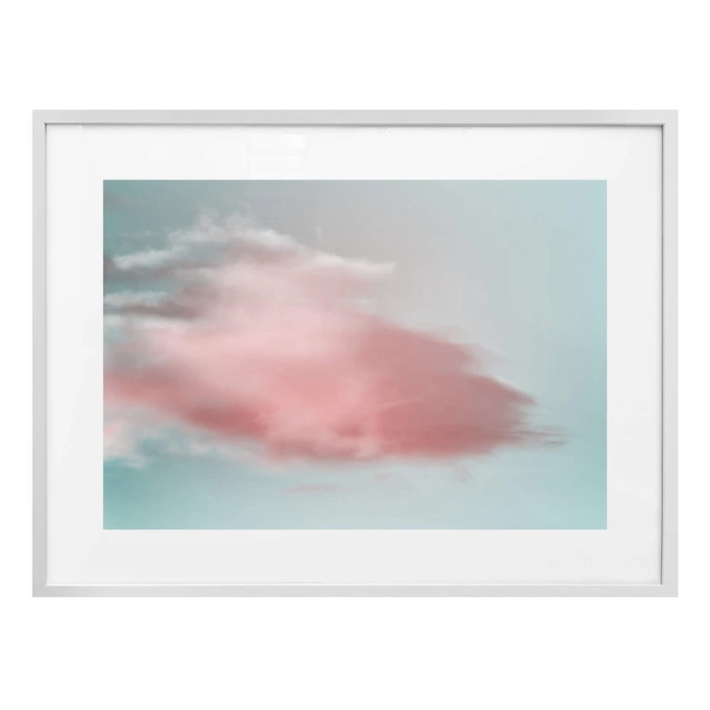 Póster Nubes rosas 