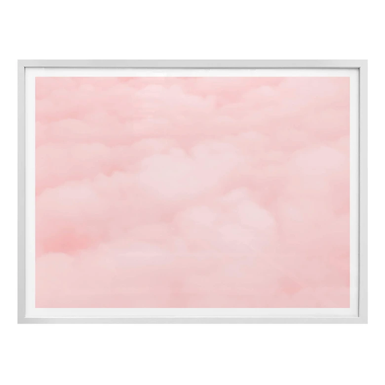 Poster Wolken wie Zuckerwatte 
