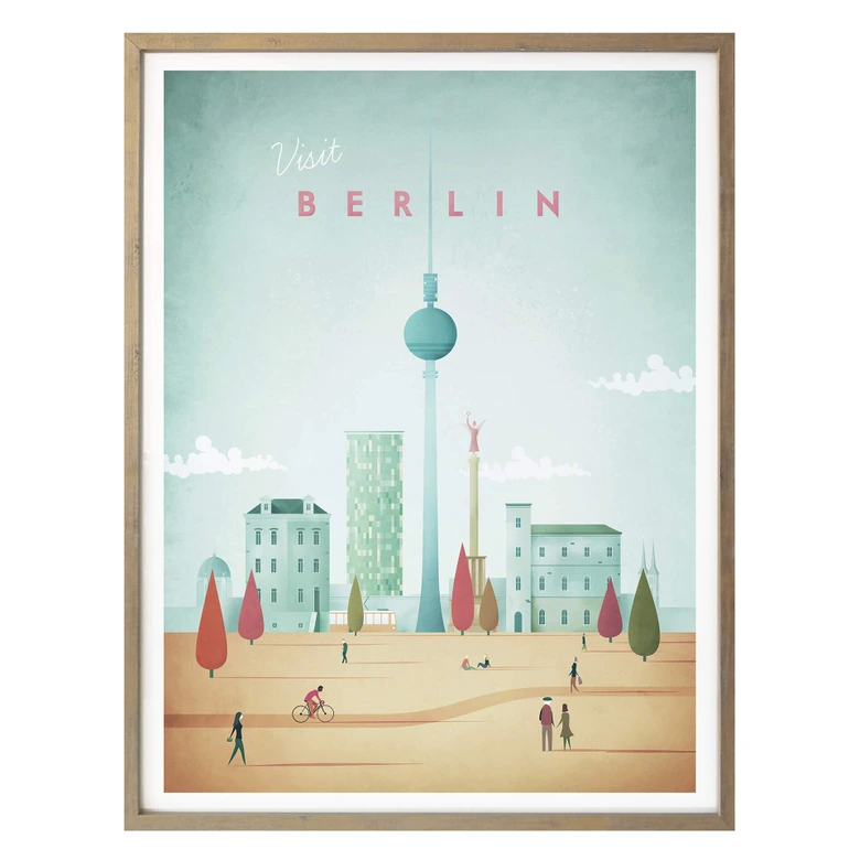 Poster Henry Rivers - Berlin 