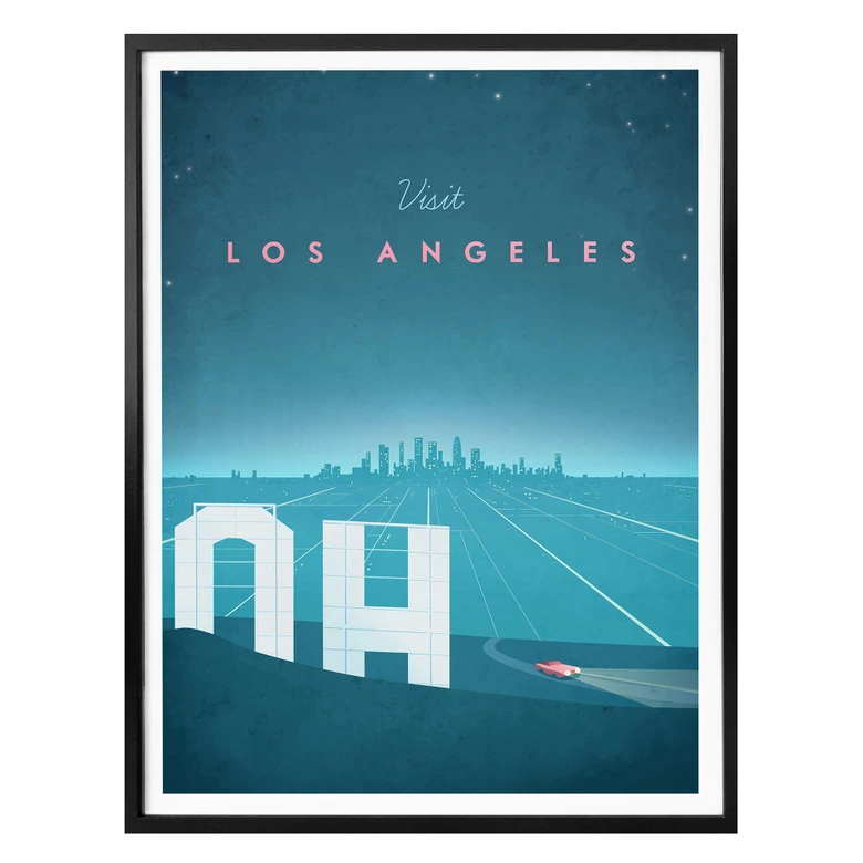 Poster Rivers - Los Angeles 