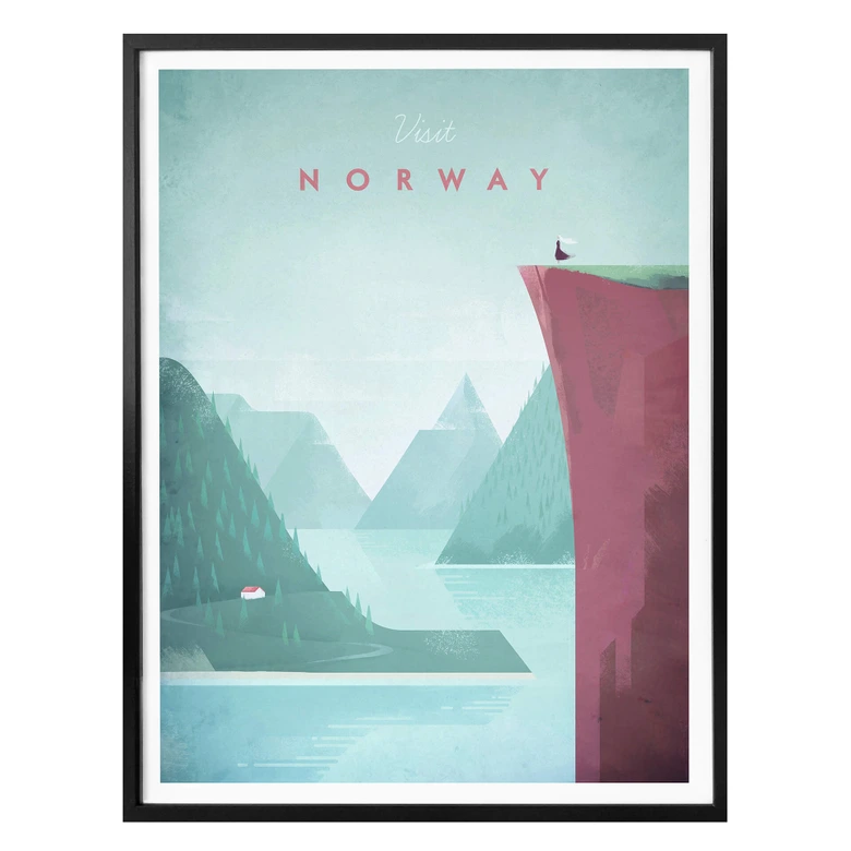 Poster Rivers - Norge 